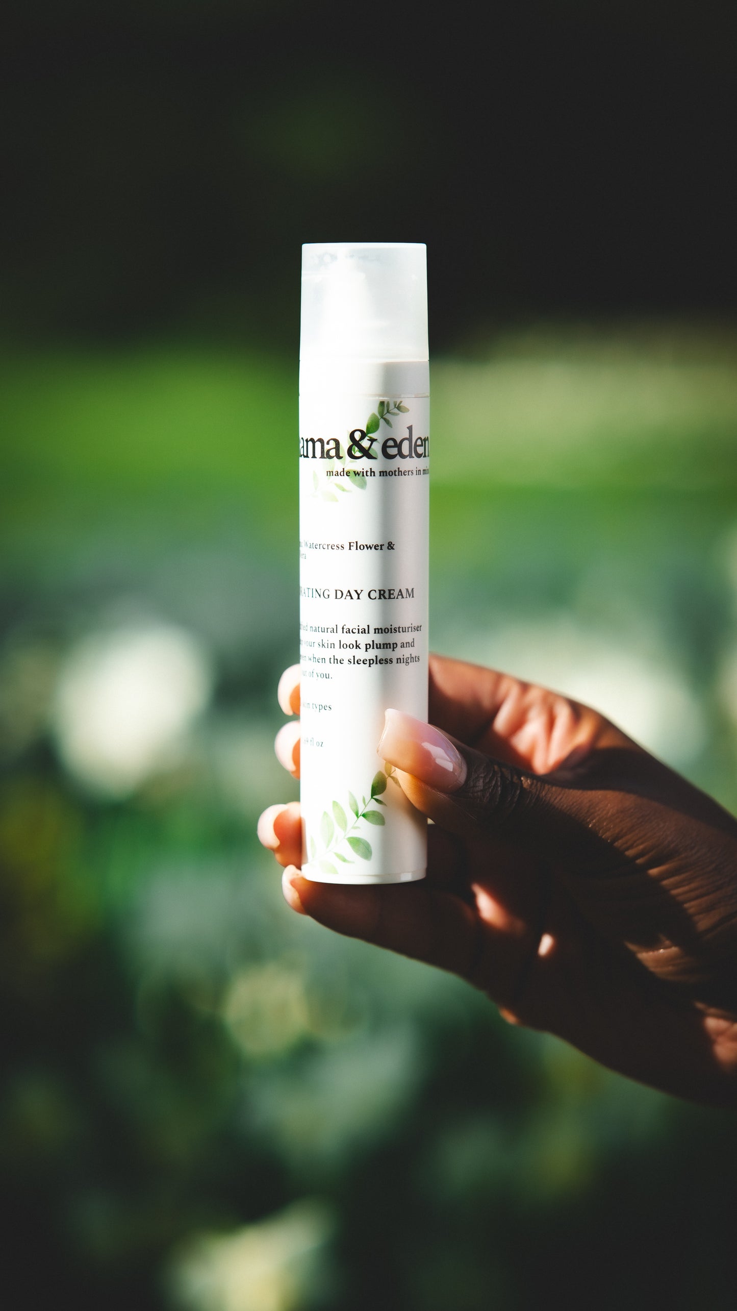 Organic Watercress Flower Water & Aloe Vera Hydrating Day Cream