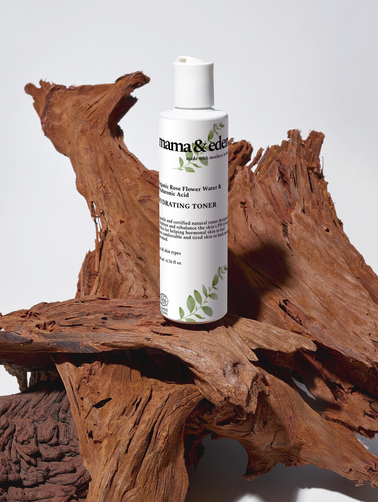 Organic Rose Flower Water & Hyaluronic Acid Hydrating Toner